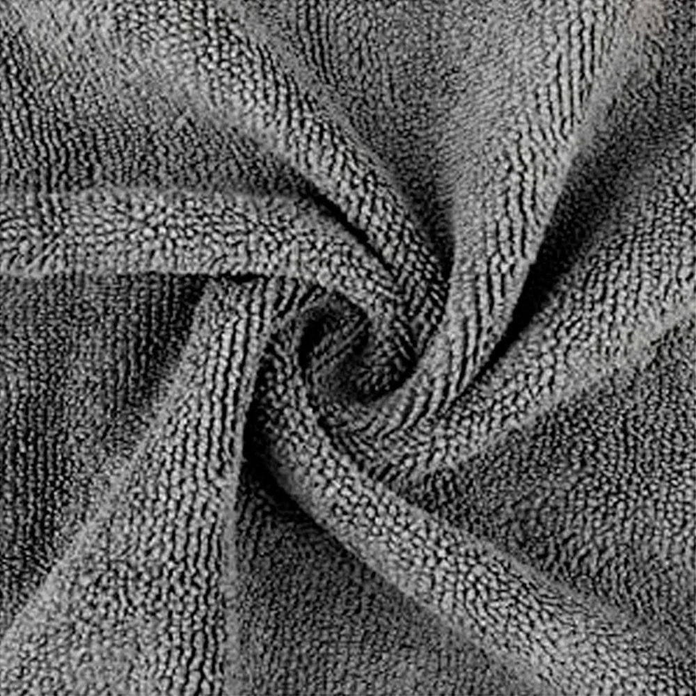 Toalha de Microfibra Cinza 40x40CM 380gsm · foto 3