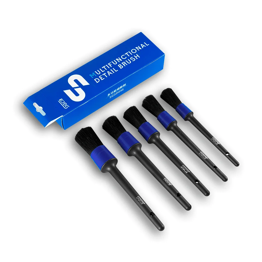 Kit Pincéis Internos para Detalhamento Automotivo