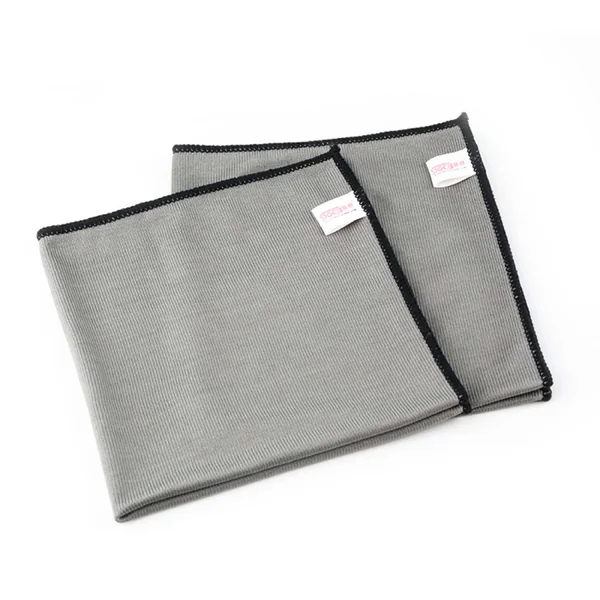 Toalha de Microfibra de Vidro Cinza 40x40cm 290gsm